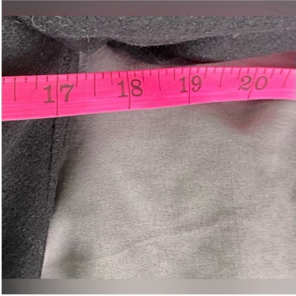 $350 Wool Pea Coat double  made in Dominican Republic M - Picture 4 of 5